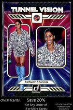 Sydney Colson 2025 Donruss WNBA Tunnel Vision Press Proof #11 Indiana Fever