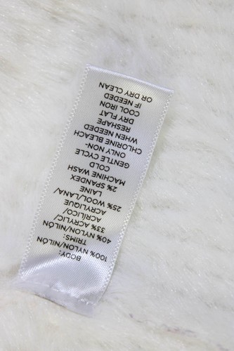 Lou & Grey Damen 2 Taschen Langarm vorne offen Cardigan Pullover weiß Größe XS - Bild 4 von 6