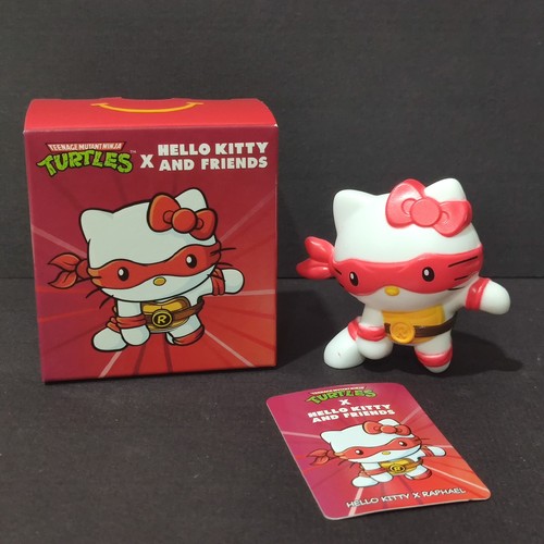 Neu im Karton 2025 McDonalds Teenage Mutant Ninja Turtles TMNT HELLO KITTY x Raphael - Bild 1 von 3
