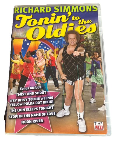 Richard Simmons TONIN' TO THE OLDIES DVD - Time Life 📀