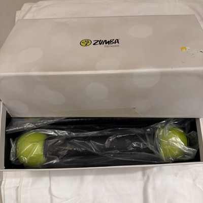 Zumba Fitness Exhilarate Bars Neon Green Black New