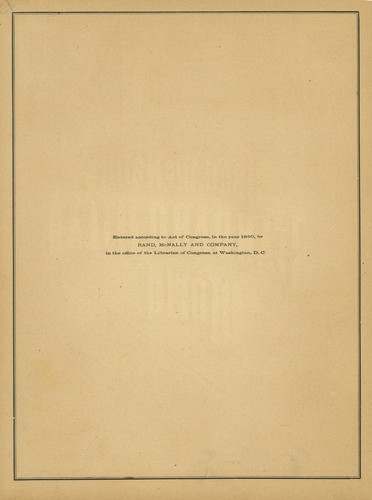 Mapa de la ciudad de Filadelfia 1890 Fm 1890 Rand-McNally Atlas VER FOTOS y DESCRIPCIÓN - Imagen 3 de 3
