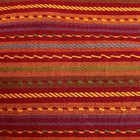 Bobby Flay Serape Striped Woven Rustic Fall Aztec Placemats set of 4 NEW