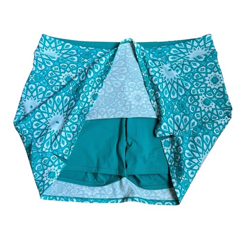 Tranquility By Colorado Clothing Women's Skort Wrinkle Resistant XL Turquoise - Picture 3 of 5