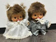 Bebichhichi Monchhichi Wedding Plush Doll Set Sekiguchi Japan Limited Rare