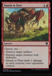 Smash to Dust #144 Foil - Dominaria United - MTG