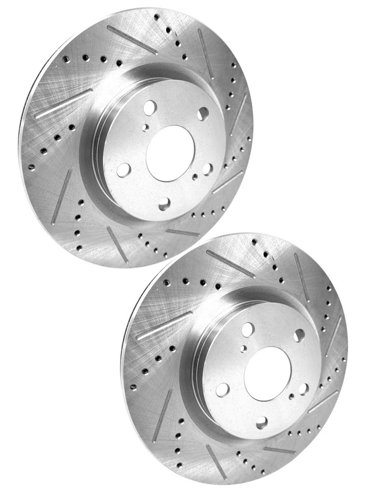 Pastilhas de freio rotores de freio a disco dianteiro Toyota Camry Avalon para Lexus ES300h ES350 - Imagem 2 de 4