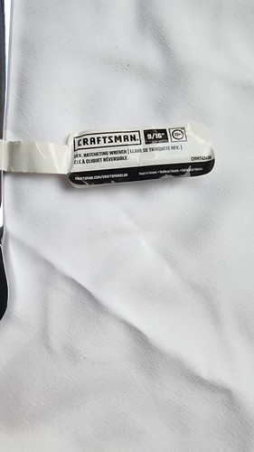 NEW Craftsman 9/16" SAE Rev Ratcheting 12pt CMMT42416 (7.5" long) Combo Wrench - Bild 3 von 3