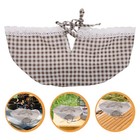 Korbeinsatz-Ersatz: Spitzenbesatz-Einsatzstoffbezug für Weiden- und