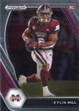 2021 Prizm Draft Picks Kylin Hill Rookie Mississippi RB #118