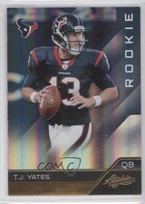 2011 Panini Absolute Memorabilia Rookie /399 TJ Yates #140 Rookie RC