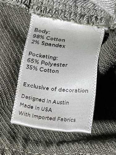 Flint & Tinder USA 30x30 (30 Etikett) Double Knee Green Tapered Stretch Jeans - Bild 9 von 10