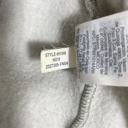 J Crew Womens Sweater Medium Turtleneck Ivory Gray Check Pattern Fleece Lined - Picture 8 of 8