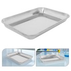 Metal Tray Stainless Steel Serving Chemical Experimental Laboratory Trays