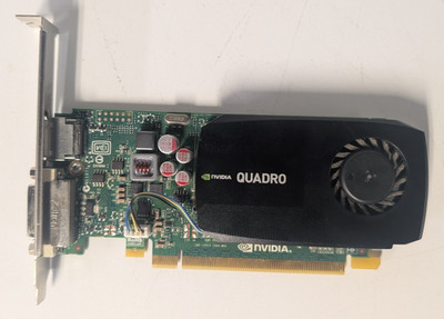 Dell NVIDIA Quadro K600 1GB DDR3 PCIe x16 2.0 DVI DisplayPort