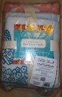 Pioneer Woman Medallion Stripe Bath Towel Bundle 4 Pack 100 % Cotton