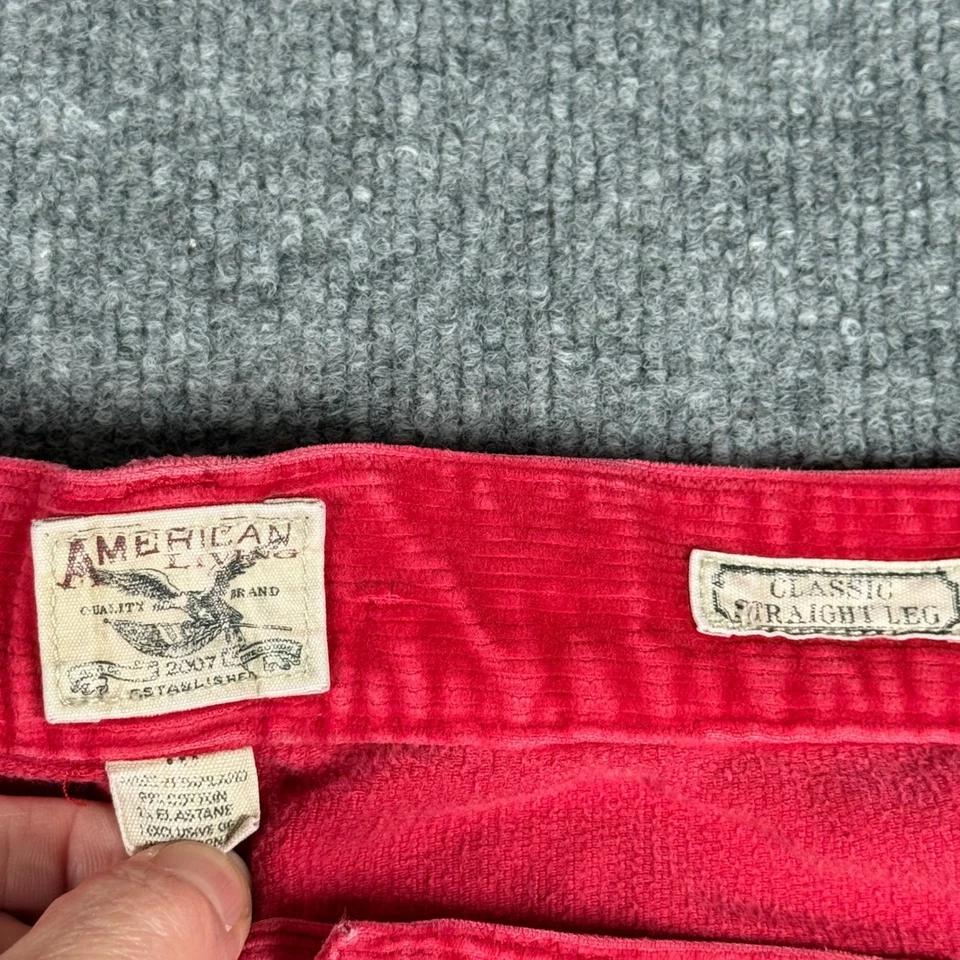 复古 American Living 灯芯绒经典直筒裤 10 码秋装工作服 — 第 4/4 张图片