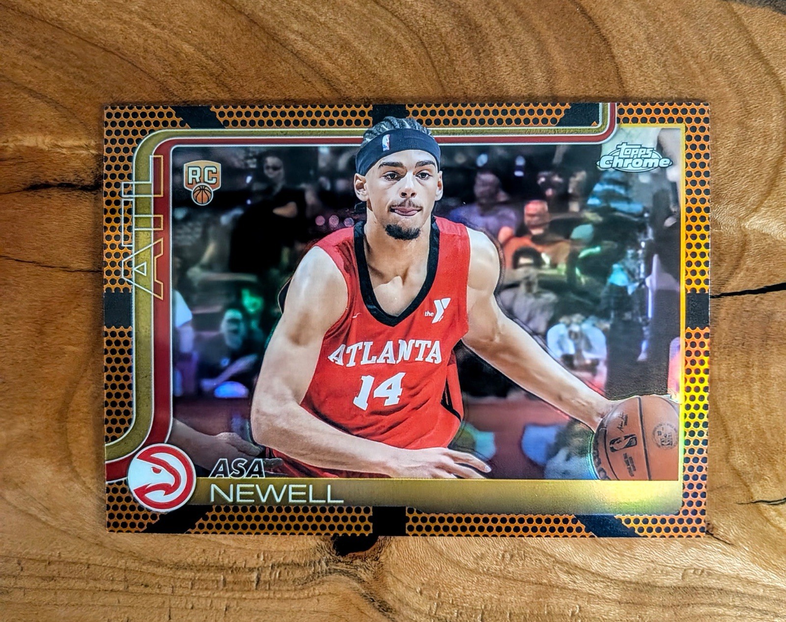 2025 Topps Chrome Asa Newell Rc Basketball Border #273