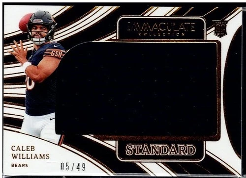 CALEB WILLIAMS - RC - /49 - Patch - 2024 Immaculate Collection #SJ-CWS
