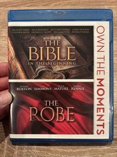 The Bible + The Robe - Epic Double Feature - 2Disc BluRAY - Richard Burton ,