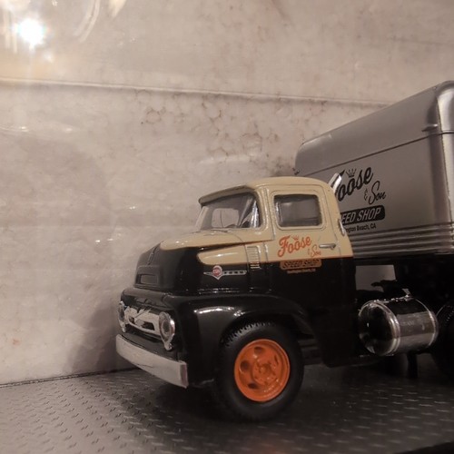 M2 Machines 56 Ford COE &1932 Ford Roadster "Foose"P-32 Car Auto Hauler - Picture 2 of 19