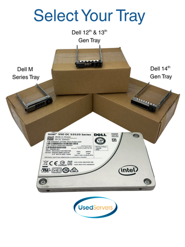 Dell 394XT 120GB 6Gbps 2.5" SATA SSD Drive | Choose Tray - Picture 1 of 5
