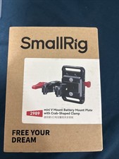 SmallRig Mini V Mount Battery Plate with Crab-Shaped Clamp -2989