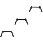 3pcs Laptop Riser Stand for Desk Aluminium Alloy Ergonomic Folding Laptop Holder