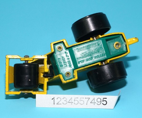 MATCHBOX SUPERFAST #21 ROD ROLLER 1973 LESNEY ENGLAND - Picture 4 of 4