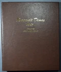 1964-2022 ROOSEVELT DIME ALBUM BU/PR Set 231 Coins/59 Silver Dansco#8125 A6362