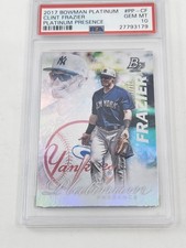 2017 Bowman Platinum CLINT FRAZIER Platinum Presence PSA 10 GEM MINT NY Yankees