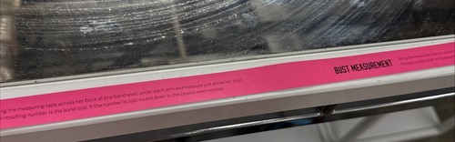 Victoria's Secret 2025 NIE an den öffentlichen Mitarbeiter verkauft Büste Maßband PINK! - Bild 5 von 10