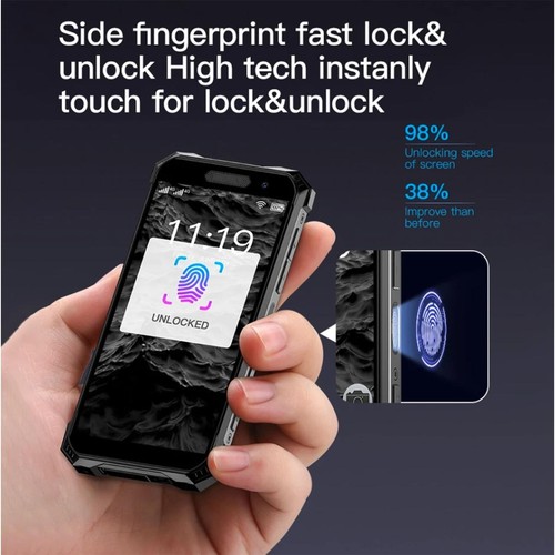 Mini Smartphone 3,5" 6gb 128gb Ip68 Rugged Impermeabile Con Torcia Ptt Android_ - Imagen 8 de 11