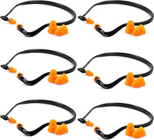 12 Pieces Banded Ear Plugs Hearing Bands Banded Ear Band Plug Shooting Reusable 