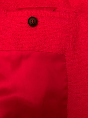 Zara Damen Winter Langer Mantel Farbe Orange 100% Baumwolle Dicke Stoff Gr. XL NEU - Bild 11 von 13