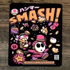 Mouse Pad Mario Shy Guy Toad SMASH