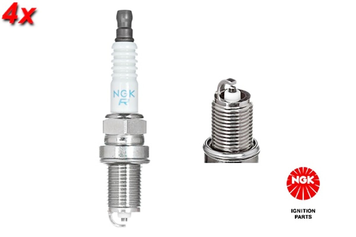 NGK 4x Spark Plug For CITROEN Ax Bx Xm PEUGEOT 106 I RENAULT SKODA 82-02 5962W1