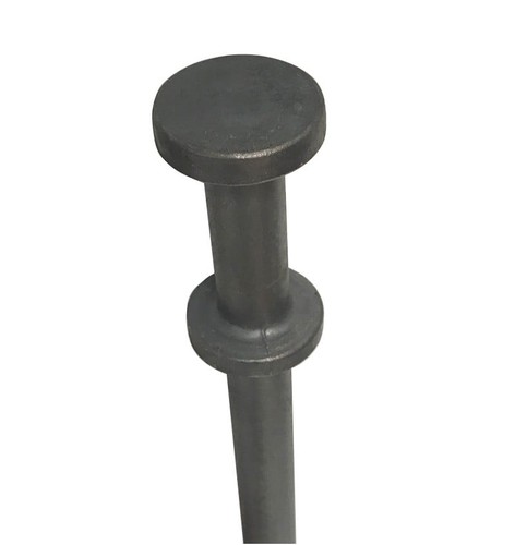 Paquete de 10 anclajes de estaca de acero de doble cabeza 1x30 de alta resistencia para tiendas inflables - Imagen 6 de 6