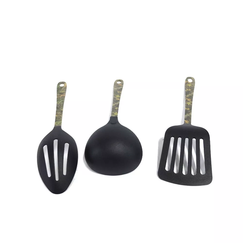 Woodland Creek Camouflage Kitchen Utensil 3 PC Set- Turner, Slotted Spoon, Ladle - Bild 6 von 6