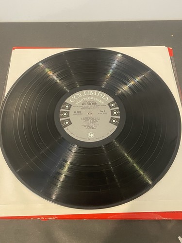LEONARD BERNSTEIN STEPHEN SONDHEIM - WEST SIDE STORY SOUNDTRACK LP 12" VINYL - Picture 6 of 11