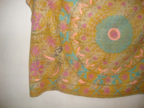 Hand embroidery vintage kantha quilt blanket throw recycled kantha bedding gift - Picture 3 of 10