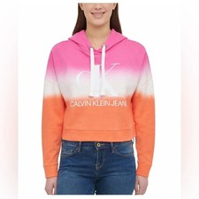 Calvin Klein Jeans Ladies' Dip Dye Hoodie.