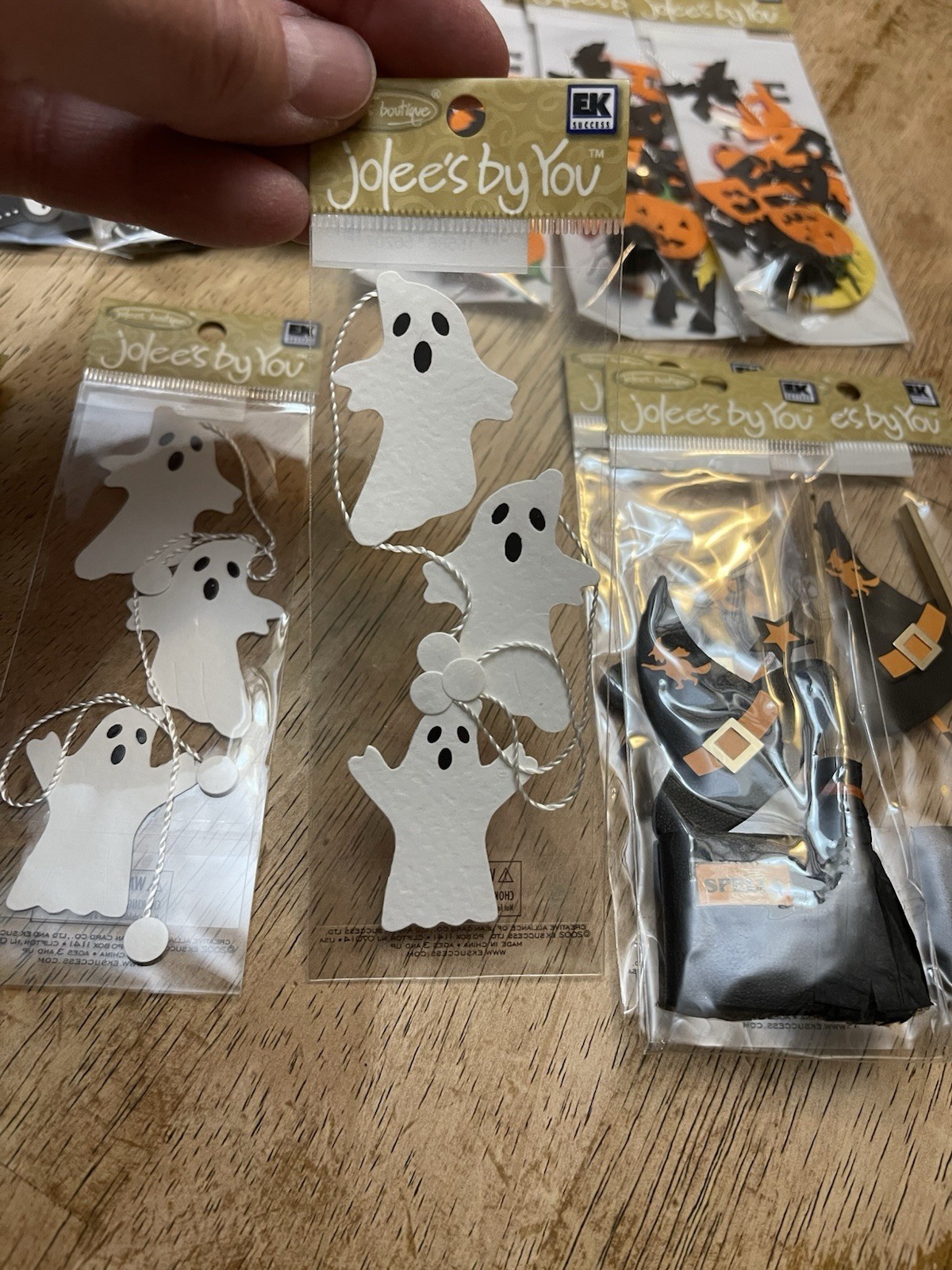 Large Lot of Halloween Jolee’s Boutique Stickers & Jolee’s By You Embellishments