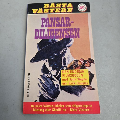 Vintage Swedish Western Movie Tiein Paperbacks 1970s HTF Lot (8) Wild Bunch - Picture 24 of 24