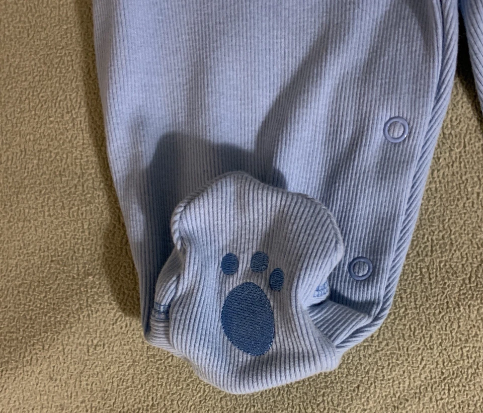 复古 Kids R Us KRU 批量 Tiger Sleeper & 2 件衬衫 Coverall 套装 3-6 Mo Boy 全新带标签 — 第 4/4 张图片