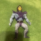 Rare SKELETOR Vintage HALF PAINTED BOOT 1981 Taiwan SOFT HEAD He Man Figure MOTU