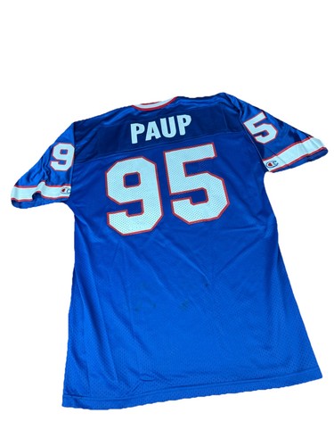 Camiseta Buffalo Bills Grande 44 Vintage Campeón Fútbol Bryce Paup - Imagen 2 de 8
