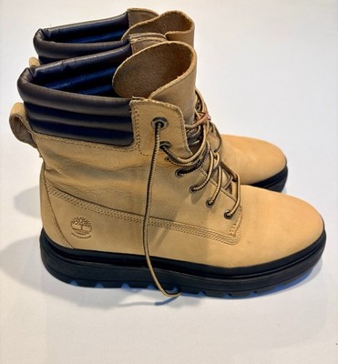 Timberland Ray City 6 in Boots Women s 9 GreenStride Waterproof  Wheat Nubuck