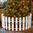 BeBecome Christmas Tree Fence Decor - 35 Pcs Quick Setup Adjustab