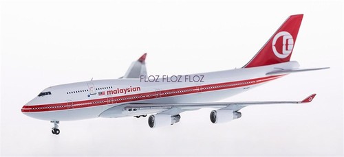 para Bigbird para Malaysia Airlines para Boeing 747-400 9M-MPP Modelo 1:400 - Imagen 1 de 4